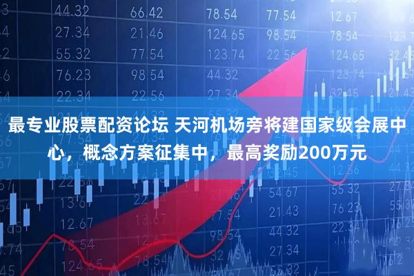 最专业股票配资论坛 天河机场旁将建国家级会展中心，概念方案征集中，最高奖励200万元